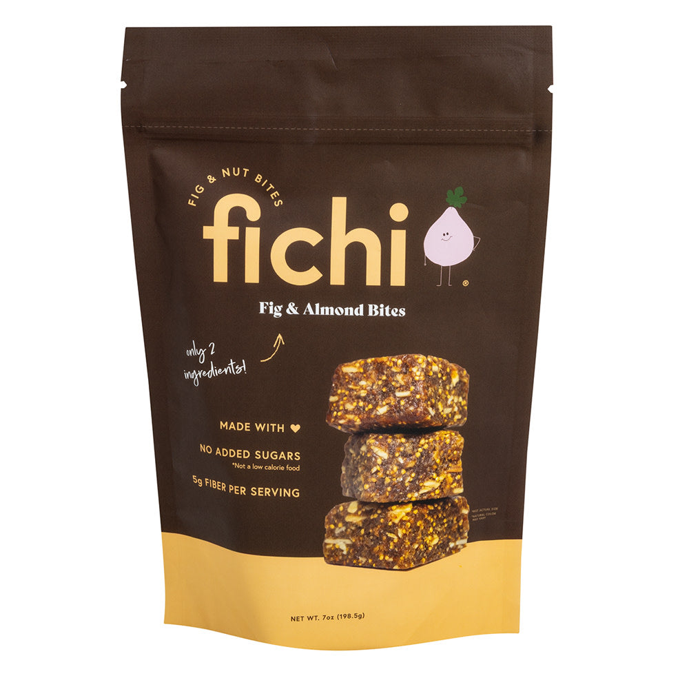 FICHI FIG AND ALMOND BITES 7 OZ POUCH
