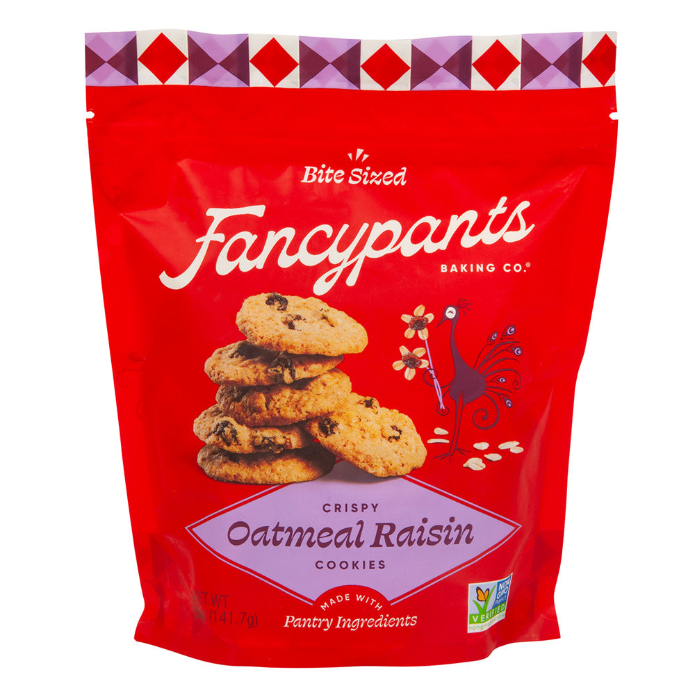 FANCYPANTS OATMEAL RAISIN COOKIES 5 OZ POUCH