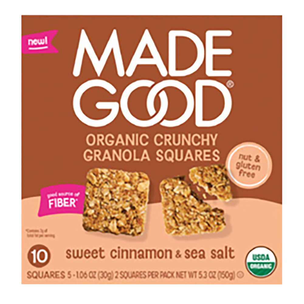 MADEGOOD - CRUNCHY GRAN SQS SWEET CIN&SS(5CT) - 5.3OZ