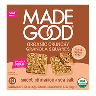 MADEGOOD - CRUNCHY GRAN SQS SWEET CIN&SS(5CT) - 5.3OZ