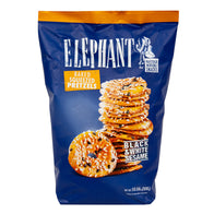 ELEPHANT BLACK &amp; WHITE SESAME PRETZELS 10.58 OZ BAG