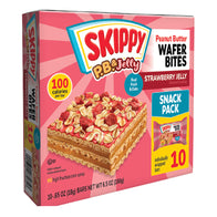 SKIPPY - WAFER BITES - PB&J STWBRY(10CT) - 10.65OZ