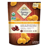 SUNNY FRUIT ORGANIC PITTED DATES 5 CT 8.8 OZ BAG