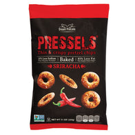 PRESSELS PRETZEL CHIPS SRIRACHA 7.1 OZ BAG