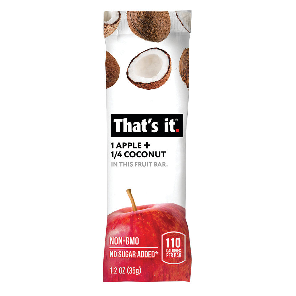 THAT'S IT APPLE COCONUT FRUIT 1.2 OZ BAR