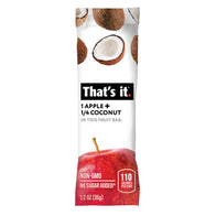 THAT'S IT APPLE COCONUT FRUIT 1.2 OZ BAR