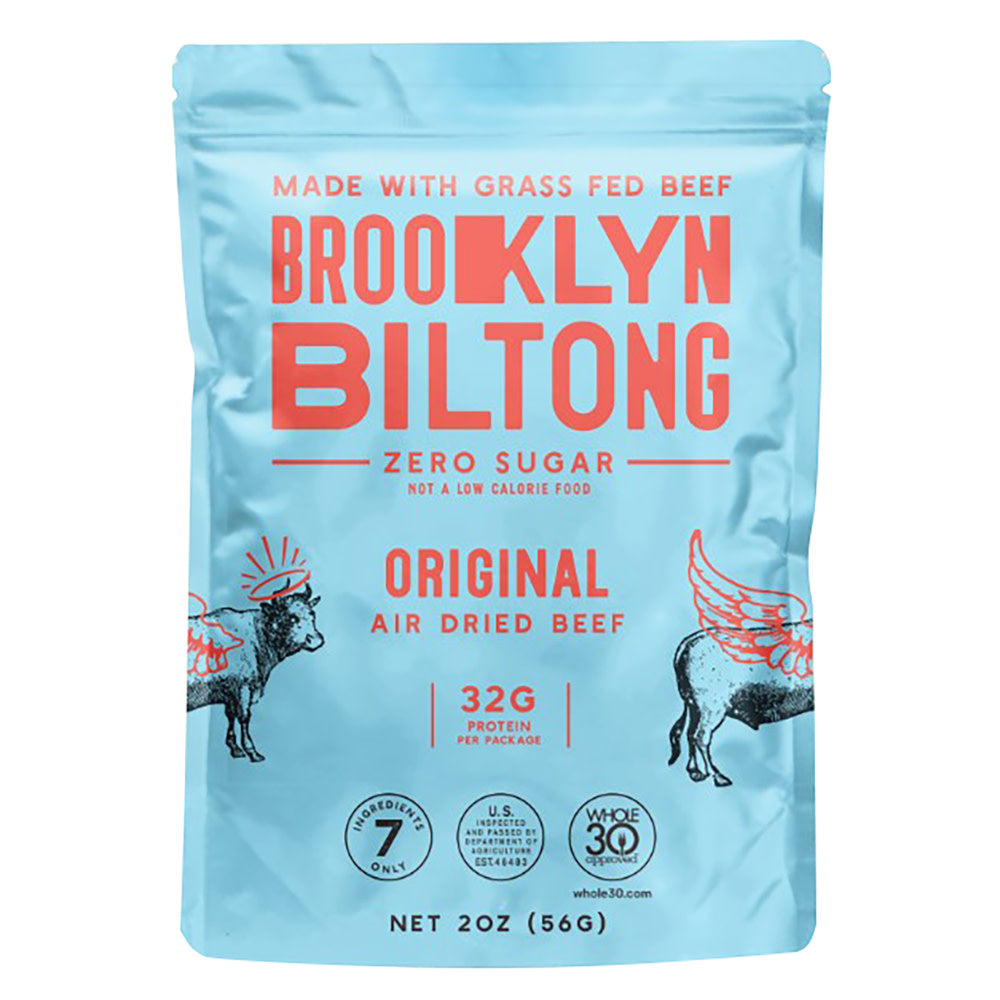 BROOKLYN BILTONG ORIGINAL AIR-DRIED BEEF 2 OZ POUCH