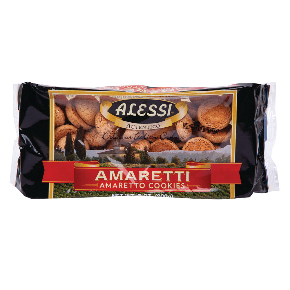 ALESSI AMARETTI COOKIES 7 OZ BAG
