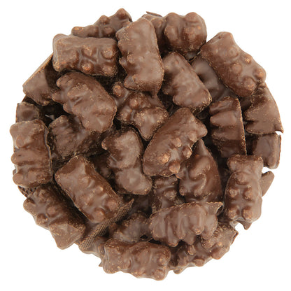 Chocolate Gummi Bears - 8lb Tub