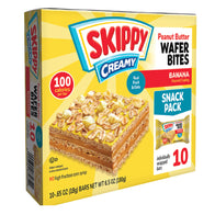 SKIPPY - WAFER BITES - CREAMY BANANA(10CT) - 10.65OZ