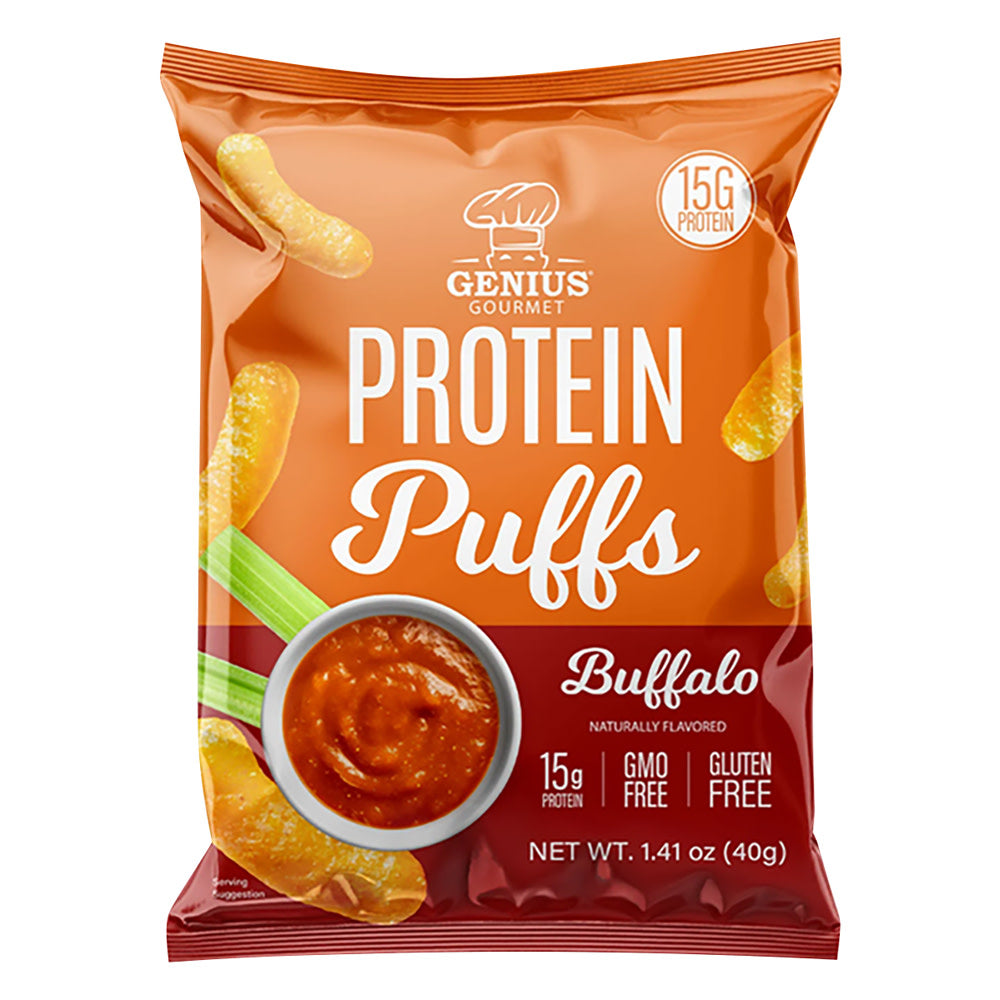 GENIUS GOURMET - BUFFALO PROTEIN PCS - 1.41OZ
