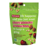 B'CUZ CHERRY PISTACHIO GRANOLA BITES 3 OZ POUCH