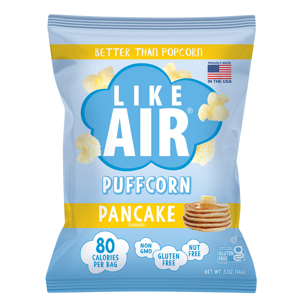LIKE AIR - PANCAKE PUFFCORN - 0.5OZ