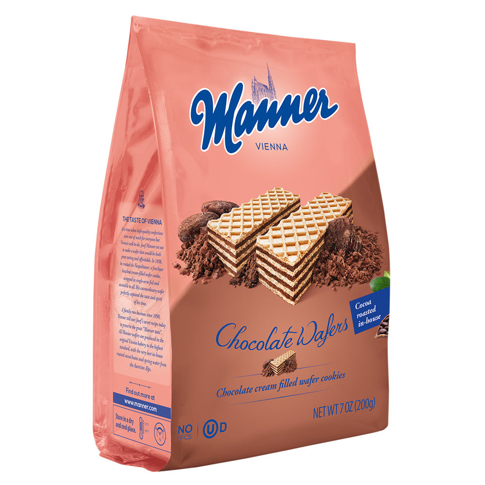 MANNER CHOCOLATE WAFER 7 OZ BAG