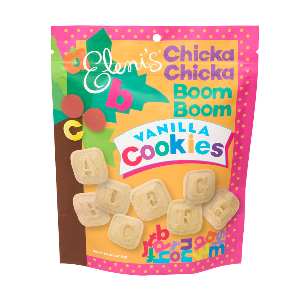 ELENI'S - CHICKA CHICKABOOM VANILLA COOKIES - 3.5OZ