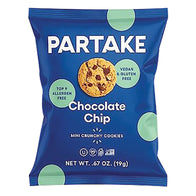 PARTAKE CHOCOLATE CHIP CRUNCHY COOKIES 0.67 OZ