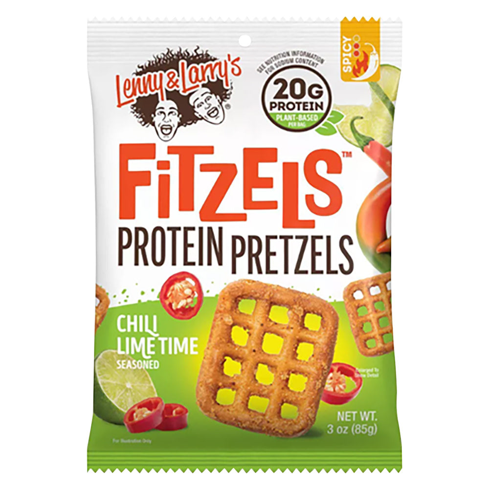 LENNY &amp; LARRY'S FITZELS CHILI LIME 3 OZ BAG