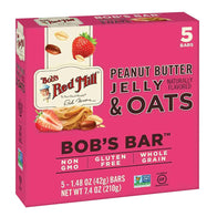 BOB'S RED MILL - PB&J OAT BARS (5CT) - 7.4OZ