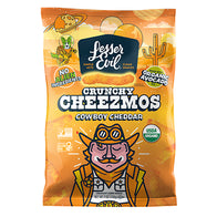 LESSER EVIL CHEEZMOS COWBOY CHEDDAR 7 OZ BAG