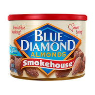 BLUE DIAMOND SMOKEHOUSE ALMONDS 6 OZ CAN