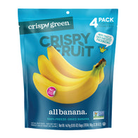 CRISPY GREEN ALL BANANA MULTI PACK 4 COUNT 3.39 OZ POUCH