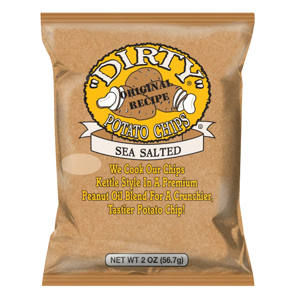DIRTY SEA SALT POTATO CHIPS 2 OZ BAG *NOT FOR SALE IN CALIFORNIA*