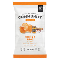 COMMUNITY SNACKS HONEY BBQ CHIPS 2 OZ BAG