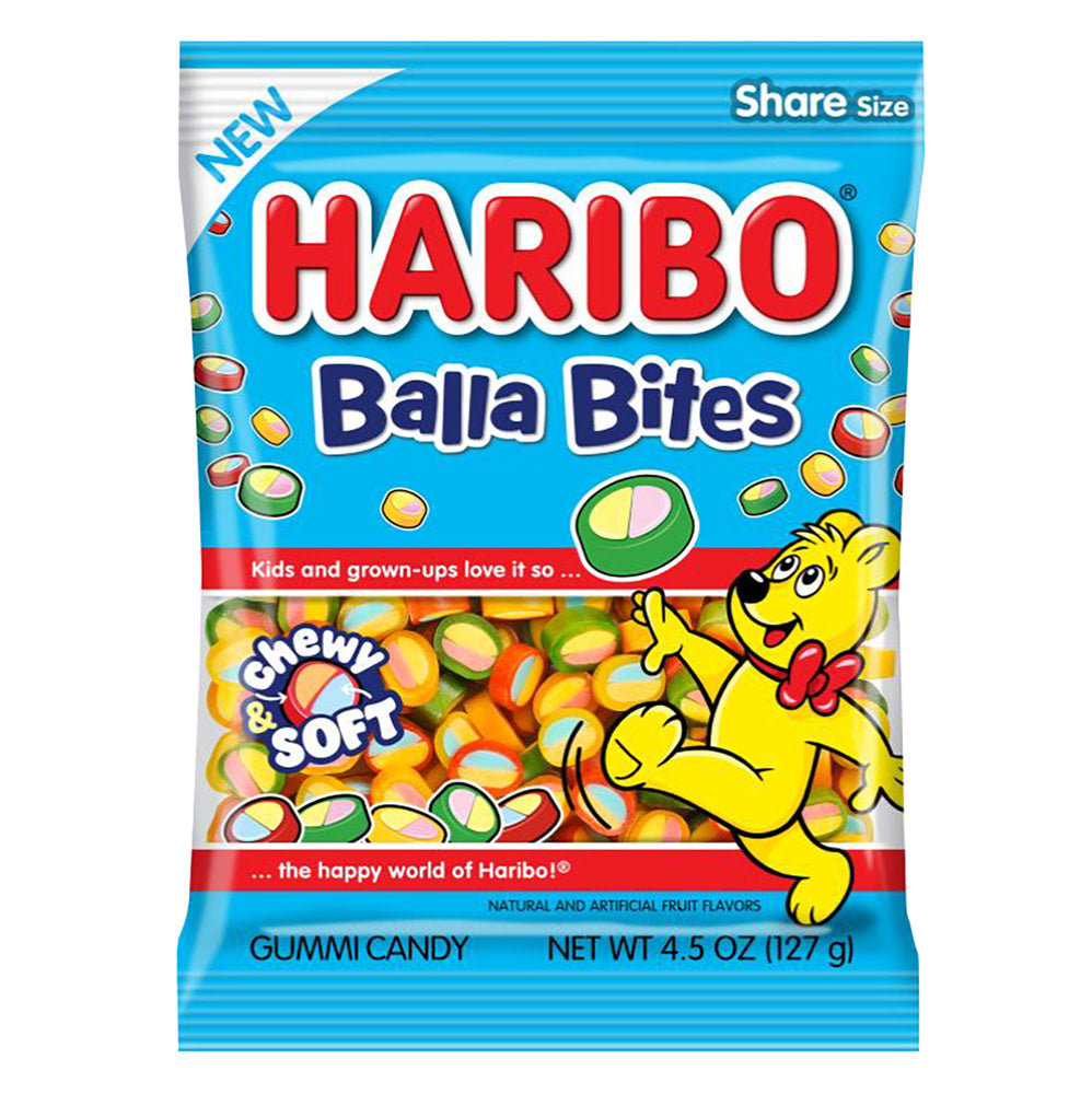HARIBO BALLA BITES 4.5 OZ BAG