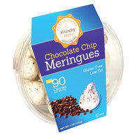 KRUNCHY MELTS CHOCOLATE CHIP MERINGUES 4 OZ TUB