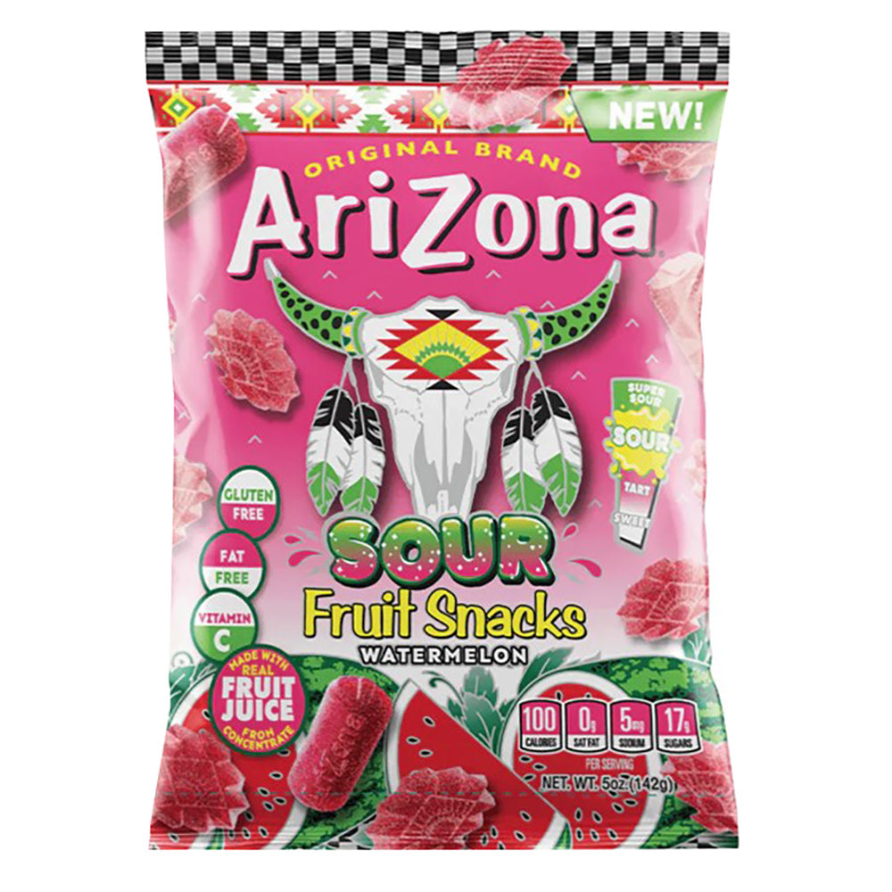 ARIZONA - FRUIT SNACKS WATERMELON SOUR - 5OZ