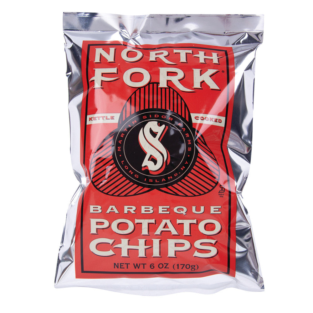 NORTH FORK BBQ POTATO CHIPS 6 OZ BAG
