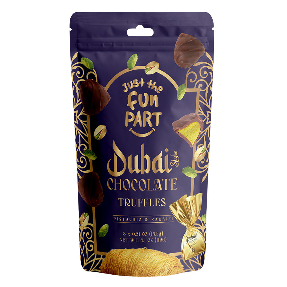 JUST THE FUN PART - DUBAI STYLE CHOCOLATE TRUFFLE - 4.10OZ