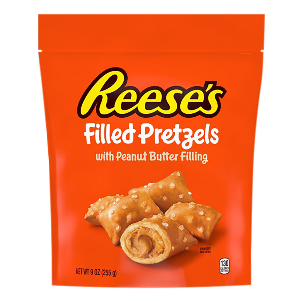 REESE'S - PEANUT BUTTER FILLED PRETZELS - 9OZ