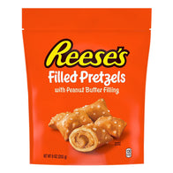 REESE'S - PEANUT BUTTER FILLED PRETZELS - 9OZ