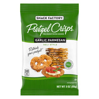 GARLIC PARMESAN PRETZEL CRISPS 3 OZ BAG