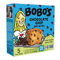 BOBO'S CHOCOLATE CHIP OAT BITES 6.5 OZ BOX