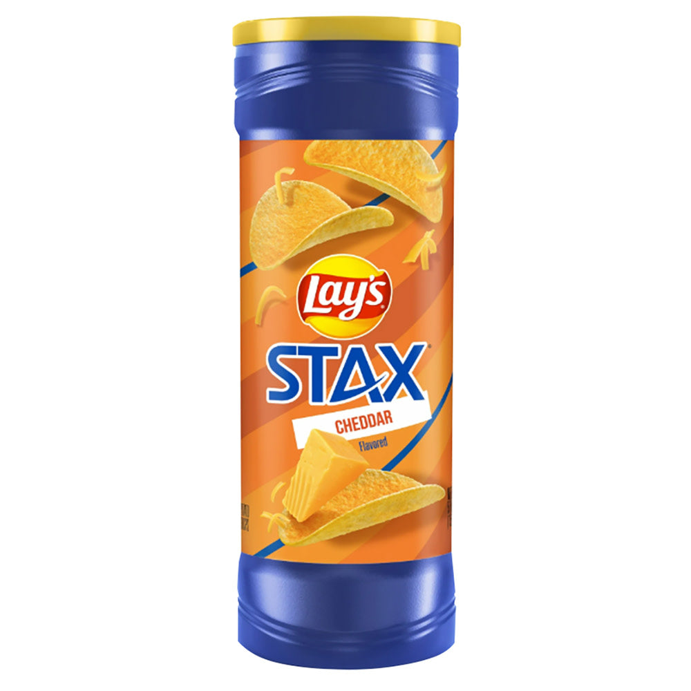 LAY'S - STAX CANISTER - CHEDDAR - 5.5OZ