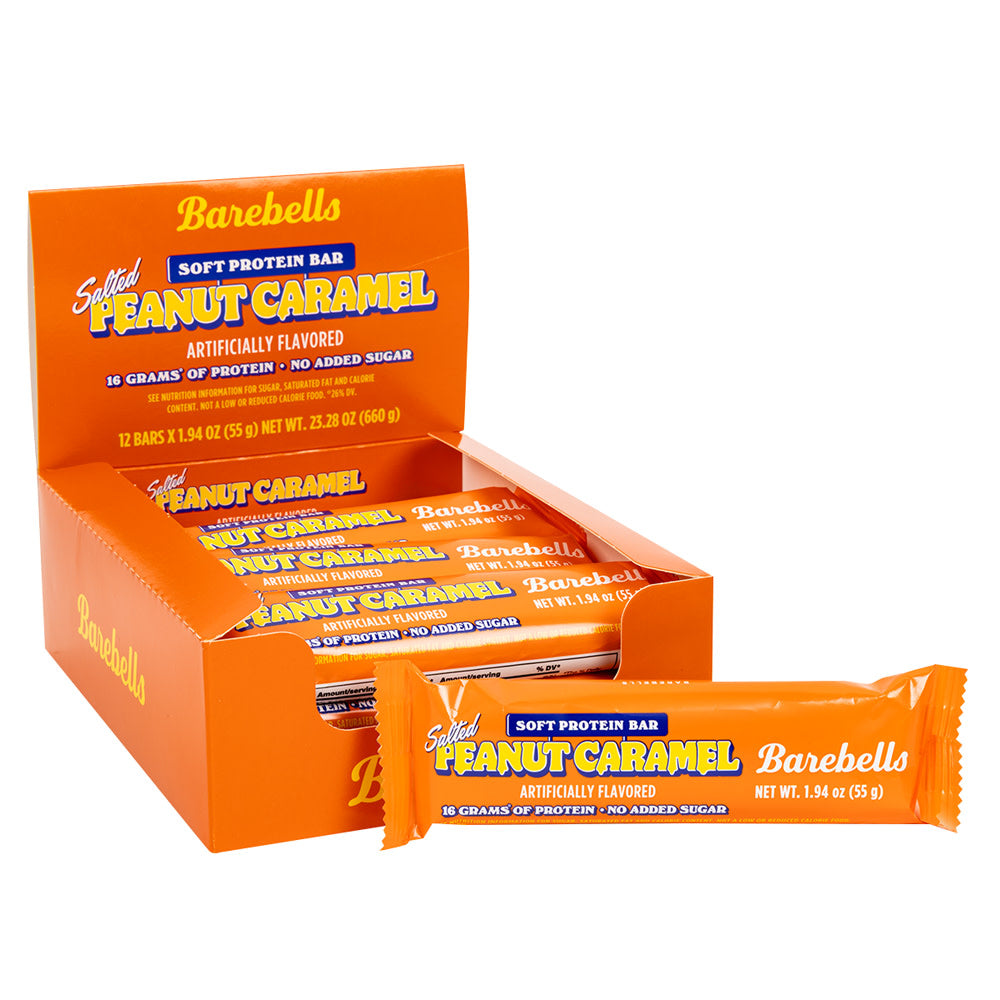 BAREBELLS SOFT SALTED PEANUT CARAMEL 1.94 OZ