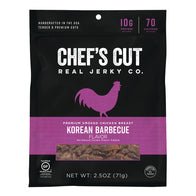 CHEF'S CUT KOREAN BBQ CHICKEN JERKY 2.5 OZ BAG