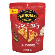 SONOMA CREAMERY PEPPERONI PIZZA CRISPS 2.25 OZ BAG