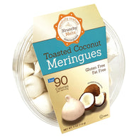 KRUNCHY MELTS TOASTED COCONUT MERINGUES 4 OZ TUB