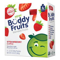 BUDDY FRUITS STRAWBERRY FRUIT POUCH 12.8 OZ BOX