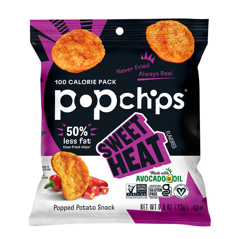 POPCHIPS SWEET HEAT 0.8 OZ BAG
