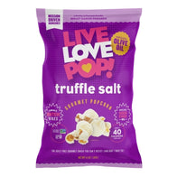 LIVE LOVE POP TRUFFLE SALT POPCORN 4.4 OZ