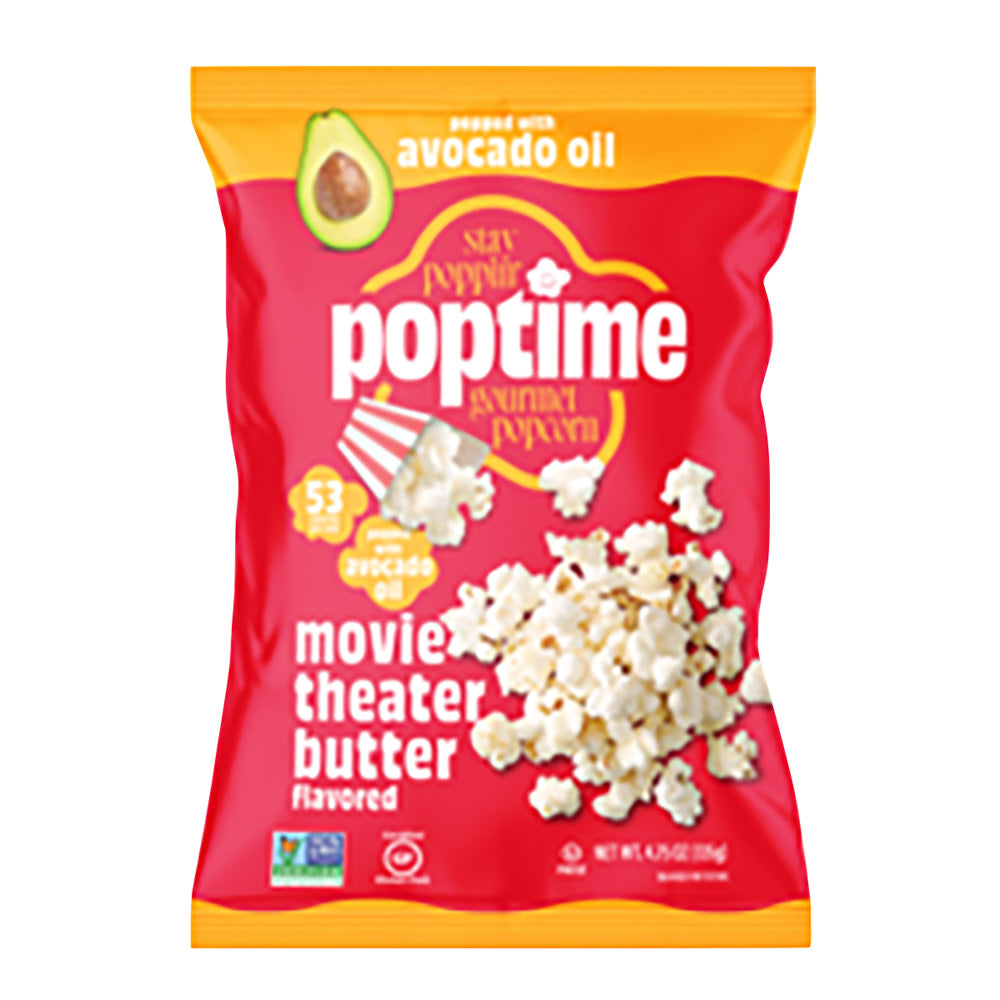 POPTIME POPCORN MOVIE THEATER BUTTER 4.75 OZ BAG