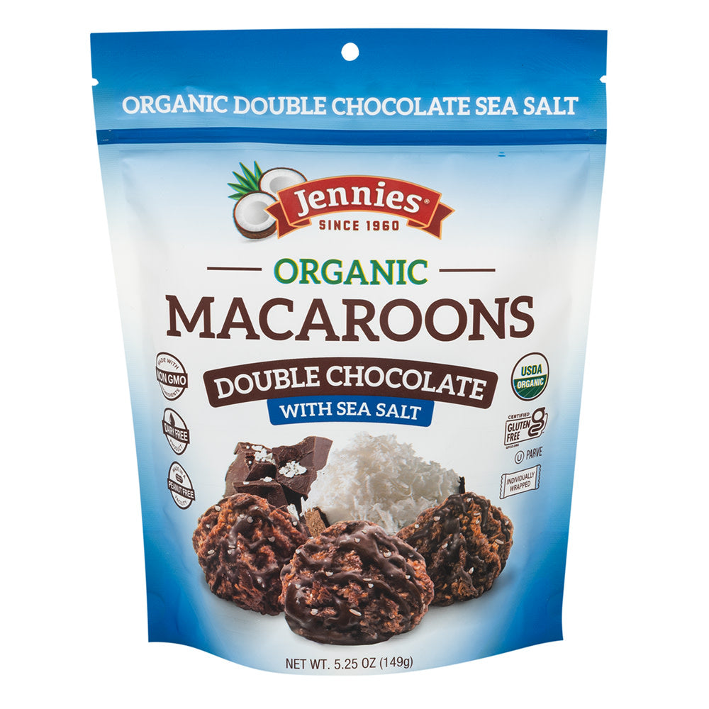 JENNIE'S - ORGANIC MACAROON DOUBLE CHOCOLATE SEAS - 5.25OZ