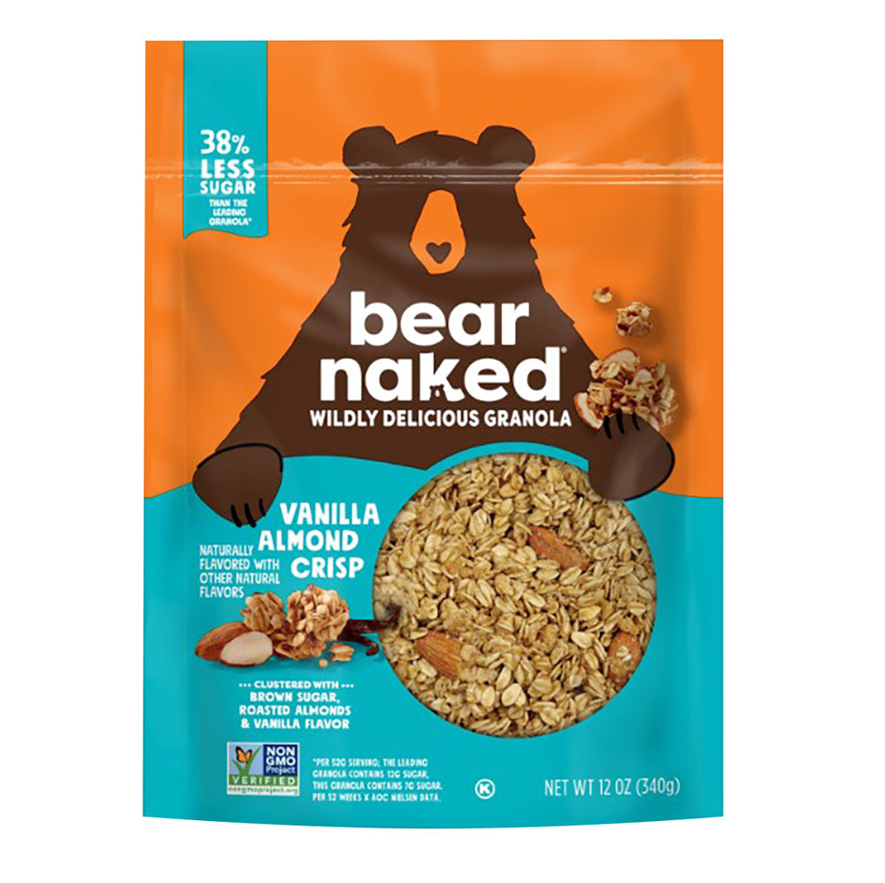 BEAR NAKED VANILLA ALMOND GRANOLA 12 OZ POUCH