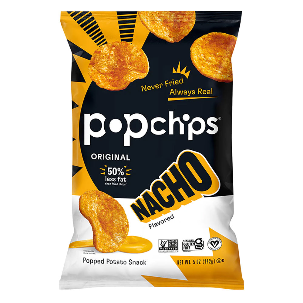 POPCHIPS NACHO 5 OZ BAG