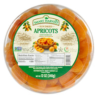 DRIED TURKISH APRICOTS 12 OZ TUB