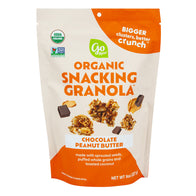 GO RAW CHOCOLATE PEANUT BUTTER SNACKING GRANOLA 8 OZ BAG